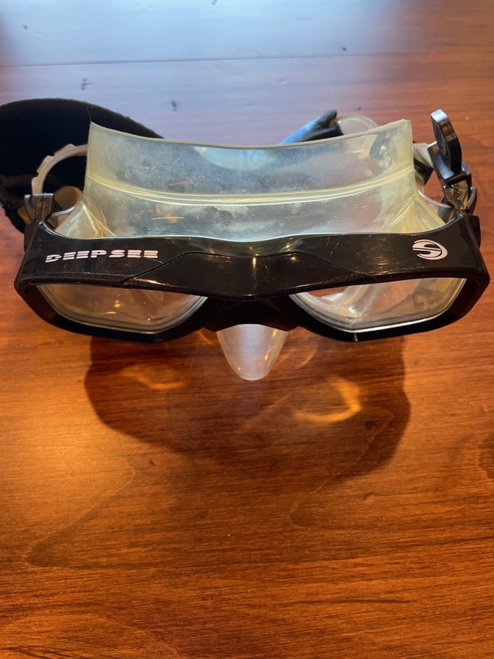Black Swim Mask for Men - Black